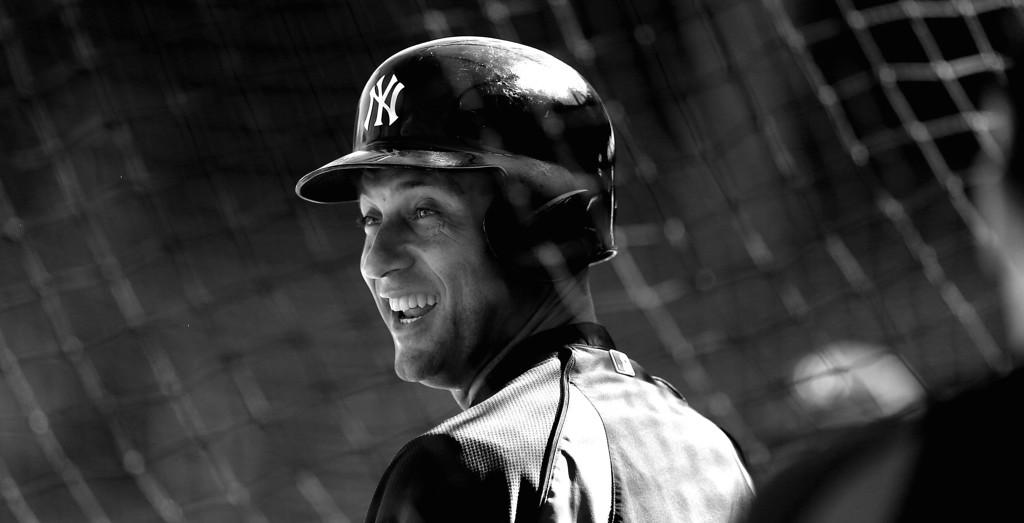 Cut4's tweet image. Followers to RETWEET can win a Derek Jeter bat. #MLBFC