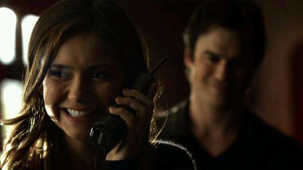 Always_Delena4E's tweet photo. Awwww Elena is so happy and Damon is happy because she s happy #TVD #OperationMsCuddles http://t.co/of8RsoHOx8