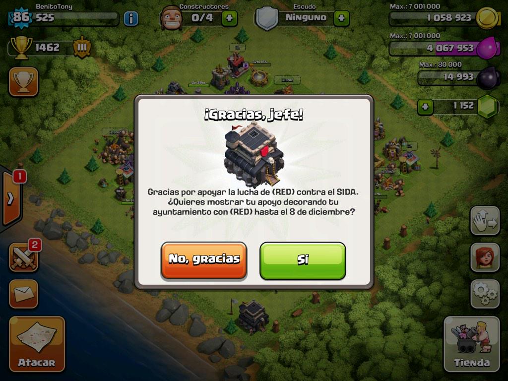 BenitoGamer's tweet photo. Aún hay tiempo para donar #RED #Gemas #ClashOfClans http://t.co/mikWYoXG7Q