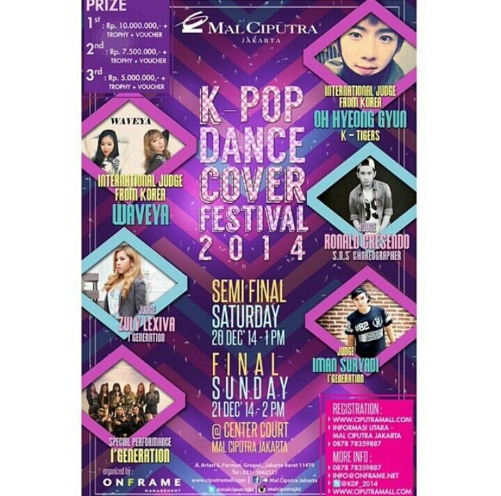 Waveya ARIMIU #Judge #Kpopdancecover #festival #indonesia