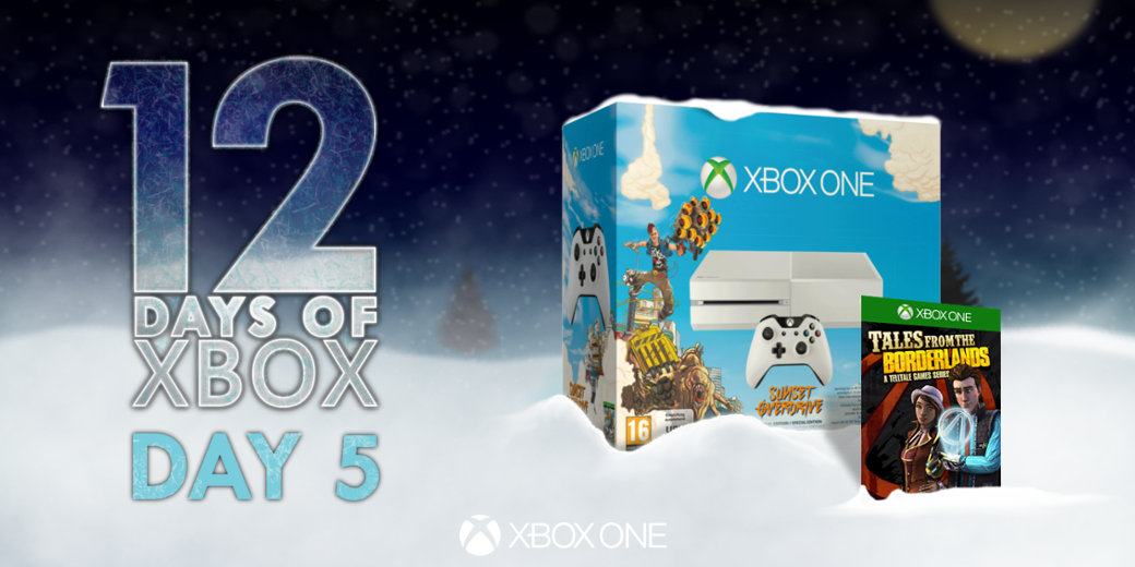 xboxuk's tweet image. Time for a festive Friday!

RT for a chance to win an #XboxOne with Sunset Overdrive &amp;amp; Tales from the Borderlands!