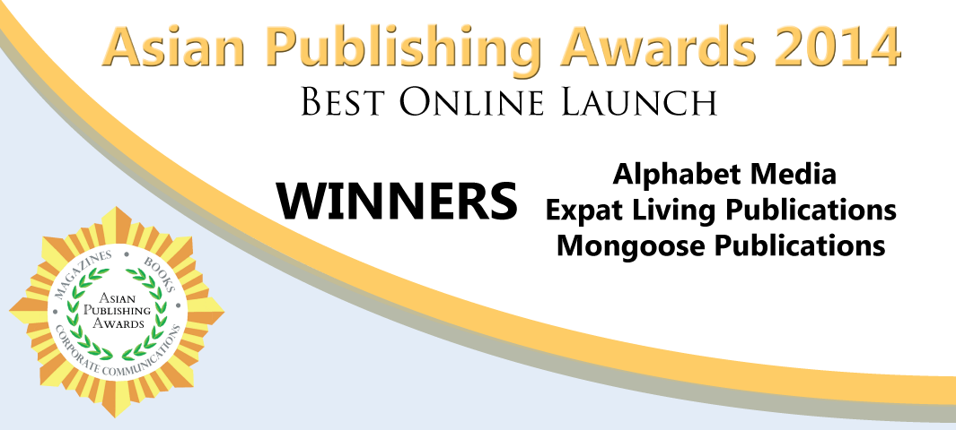 AsianPublishing's tweet photo. CONGRATULATIONS for the BestOnlineLaunch!
http://t.co/PqRszF5F9Z @ExpatLivingSg @ELLEMalaysia 
http://t.co/kxIrB7nvNT http://t.co/ACFPJ6DoIF