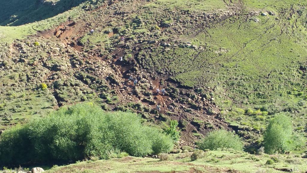 The first boys are on donkey pass with letti leading the bunch at 7.30 this morning