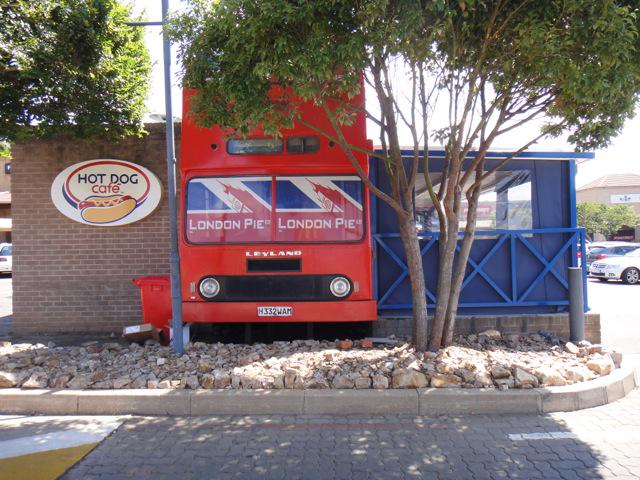 HotDogCafeSA's tweet photo. #Greatnews
The #LondonPie Bus at #Atterbury now has a @Hot Dog @HotDogCafeSA section! Chicken &amp; Cheese Dog @ R23.50 http://t.co/DRKZKIMqK7