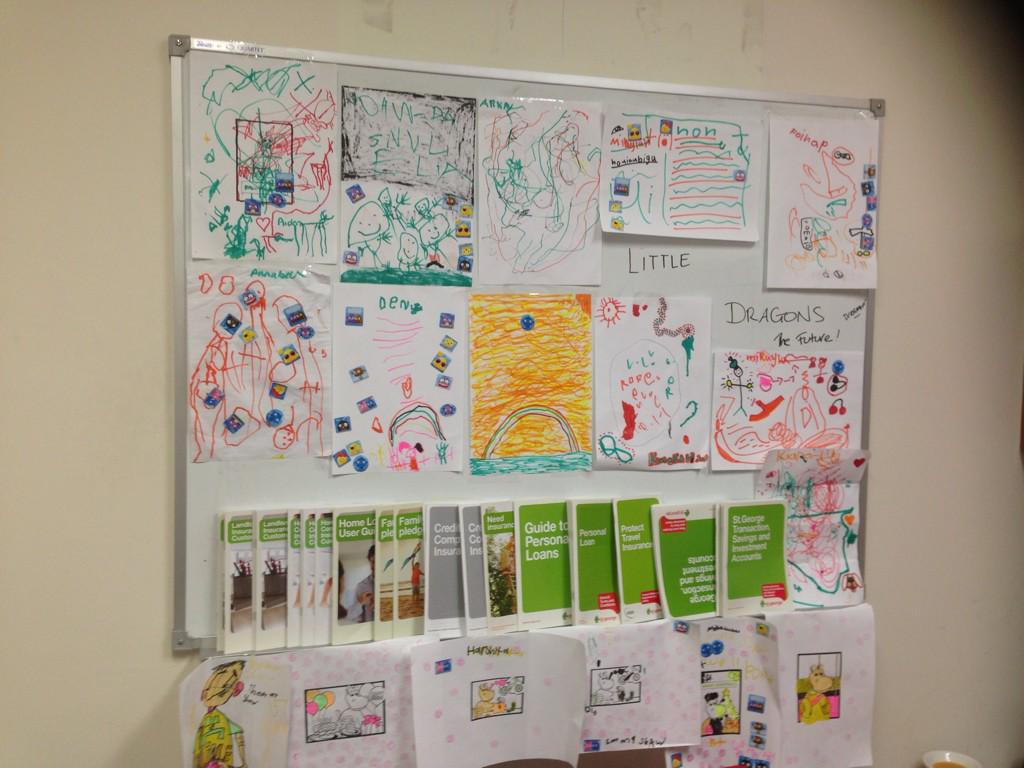Thefoodraveller's tweet photo. #futuredragons #drawings #cssoffice #delightingcustomers @MelanieMelmuzz3 @adzy_Y85 @ST2010 @GreenDragonFell http://t.co/m4UzGliJ6r