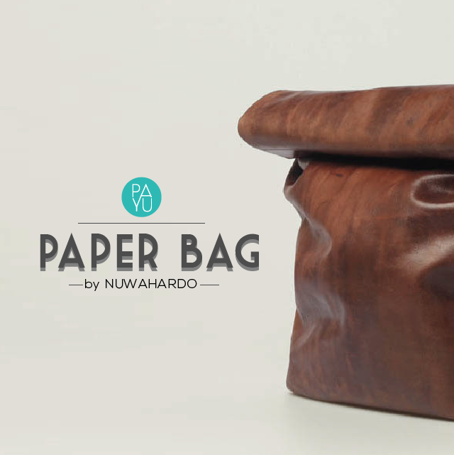 PAYU_Goods's tweet photo. Look how amazing @nuwahardo could turn the idea of a simple lunch bag into this super unique leather clutch. http://t.co/xm52feSYCX