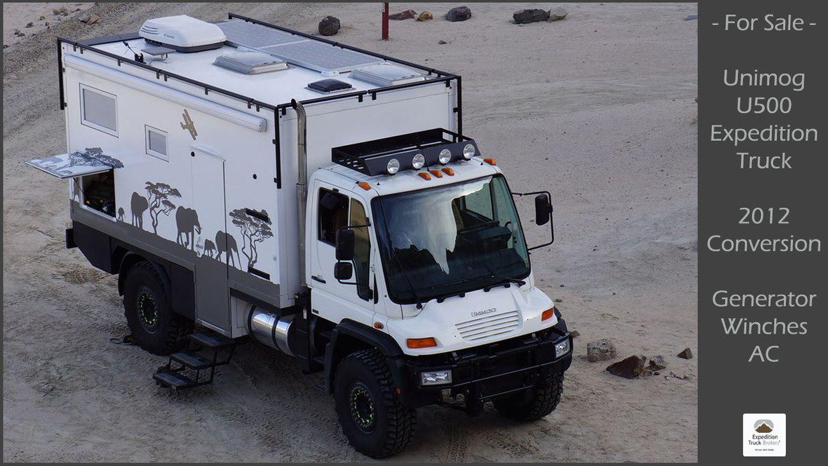 Expedition Trucks on Twitter "For Sale Unimog U500 Expedition Truck