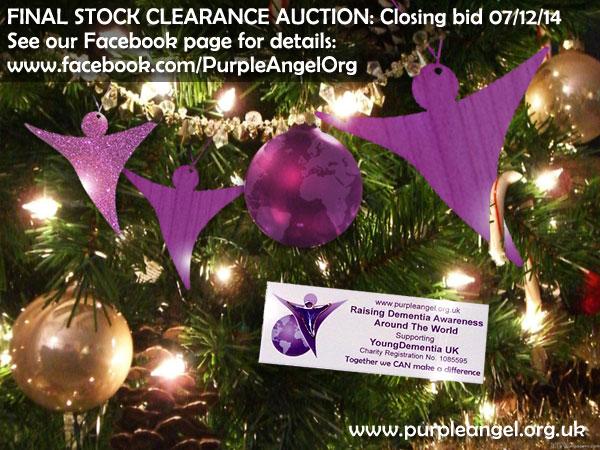 PurpleAngelOrg's tweet photo. Stock clearance auction starts now on http://t.co/jSXr0qUC83! Last bid midnight (GMT) this Sunday. #PurpleAngel http://t.co/WczJX6PCRy