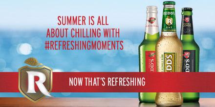 Sun, sea, sand and a crisp Redd's in hand. Summer is all about chilling with #RefreshingMoments like these.