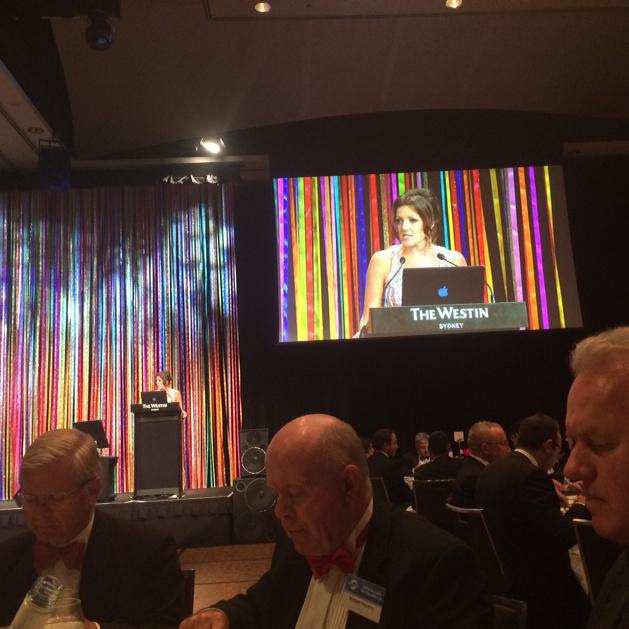 KateCarnellCEO's tweet photo. CEO of consult  &amp; ACCI member Aust Megan  motto at awards of excellence http://t.co/4ZlIVyBrHT