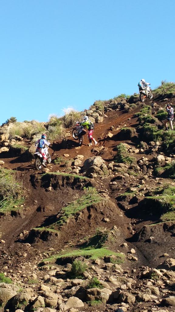 Some of the silver rides struggling on donkey pass...