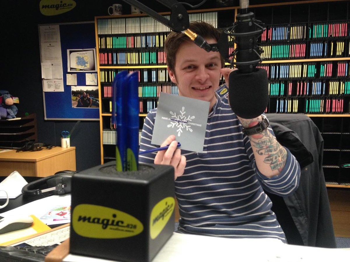 magic828's tweet image. Ant Arthur with just some of the Magic prizes you can win after 9 on Magic!