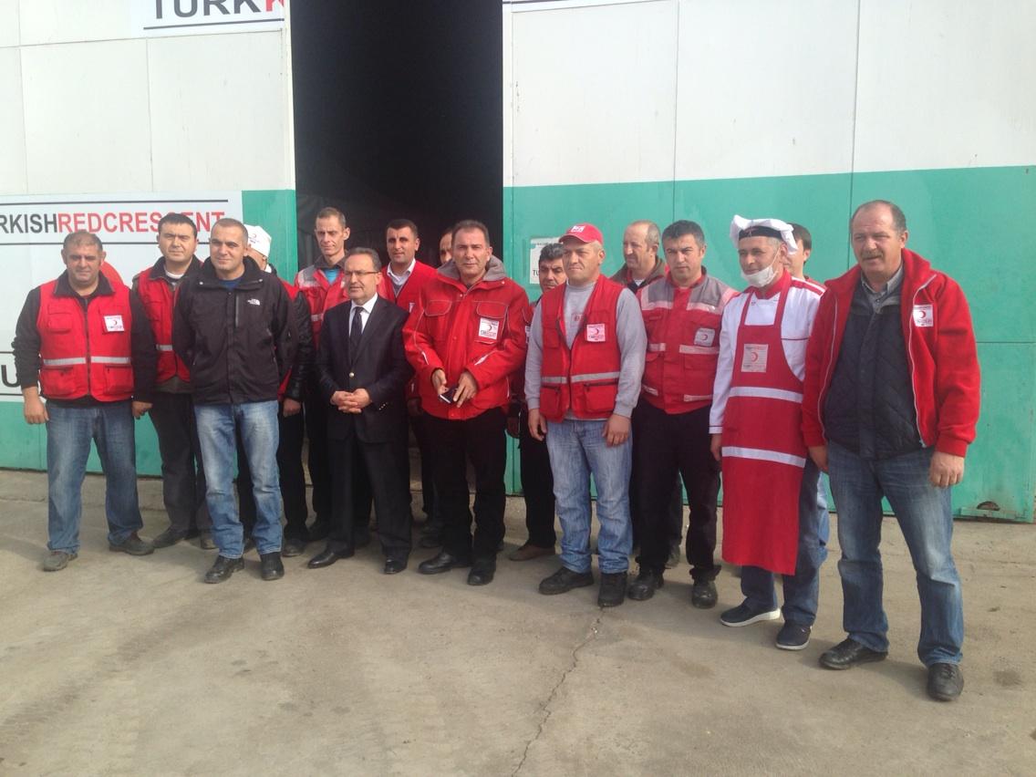 Her yerde olduğu  gibi Urfa suruç'tada çalışmalarını başarıyla yürüten ekibimizi ziyaret ederek teşekkür ettik .