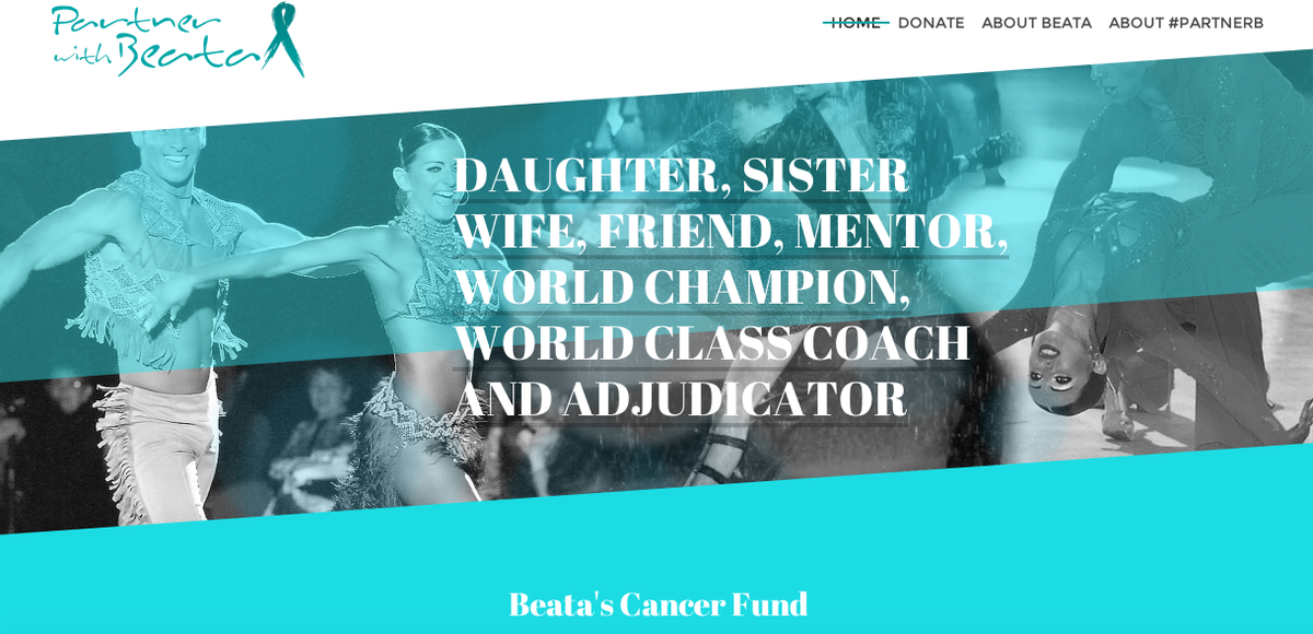 Chindu's tweet image. If you’ve loved watching #Beata, you’ll be saddened. Please donate! #CancerFund #Latin   bit.ly/1FXq8iZ