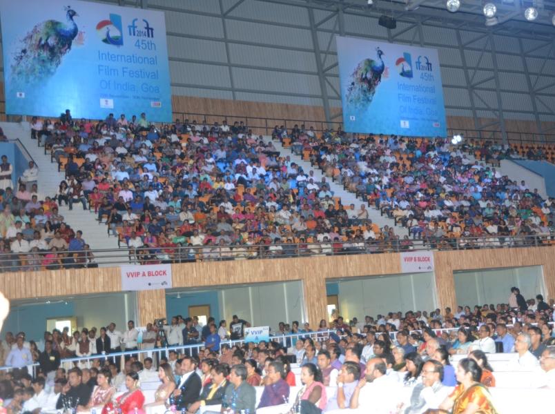IFFI2014Goa's tweet photo. Thank you for the movies, your participation and now it's time to say good bye...till IFFI-2015! #IFFIGoa http://t.co/bKYQdmuXEW