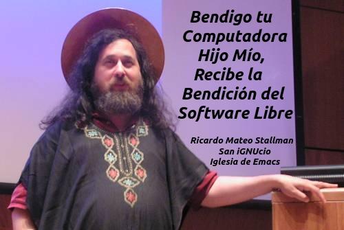 Follabragas's tweet photo. @cervezagpl @panicoennucleo Gran conferencia de San Ignucio #Stallman en la univeridad Jaume I http://t.co/ItCbj2MXF7 http://t.co/JoP8IpGY3n