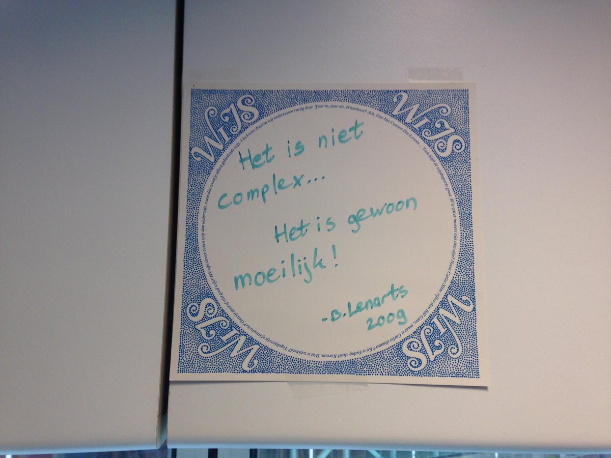 sinteqlaars's tweet photo. .@benlenarts Gelukkig heb je alles wat ze bij @q42 moesten weten op dit tegeltje opgeschreven om nooit te vergeten... http://t.co/C9eWik8qaG