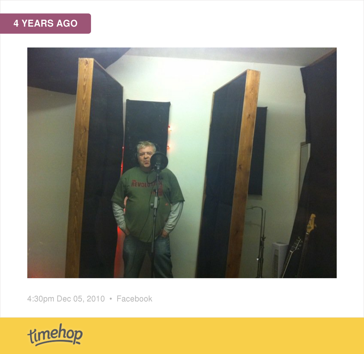 n19say's tweet photo. 4 years ago recording a cd in London with trouble on the green. #fallenrockstar  http://t.co/AodSuORtVe http://t.co/eyDAmEft3p