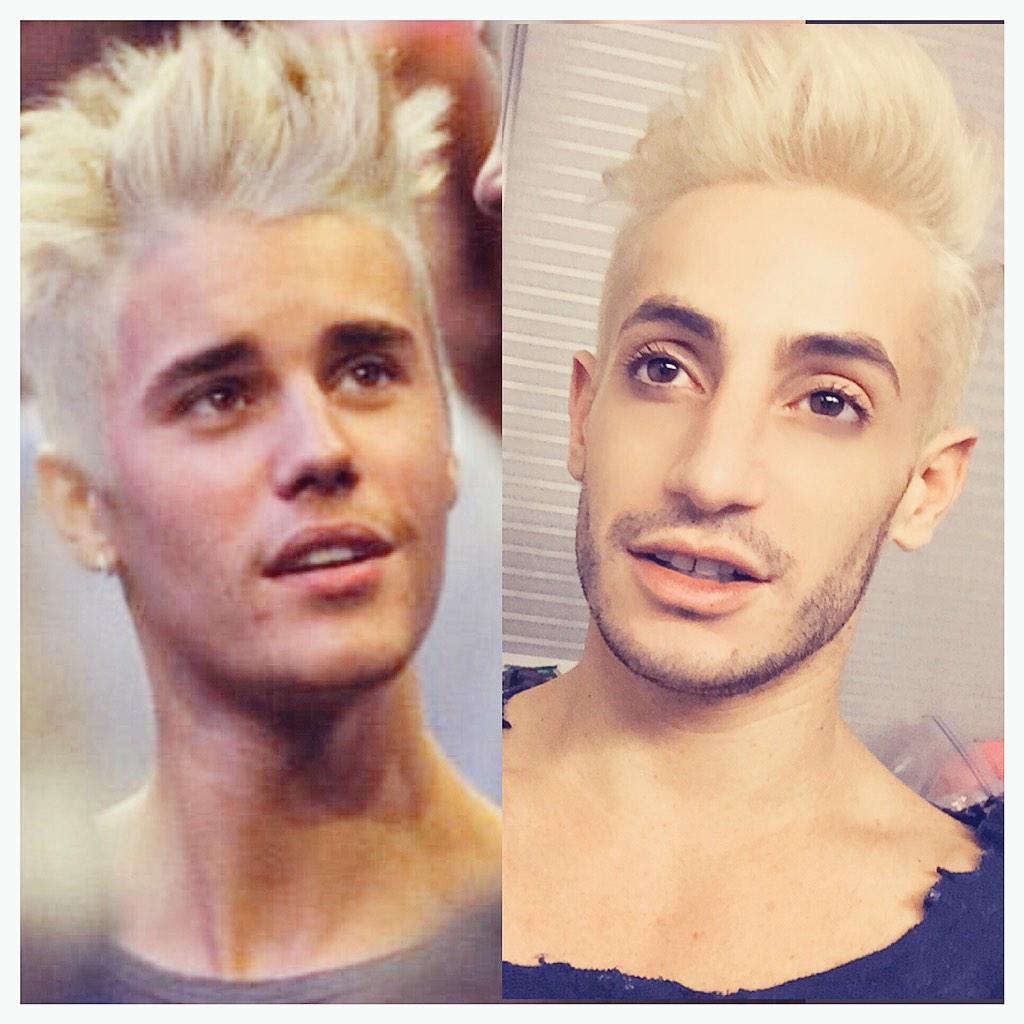 FrankieJGrande's tweet photo. Actually my favorite human alive... @justinbieber http://t.co/bYe1Bq2P0n #Frustin #blondeabitions 😍💕 http://t.co/KBmtgRoce2
