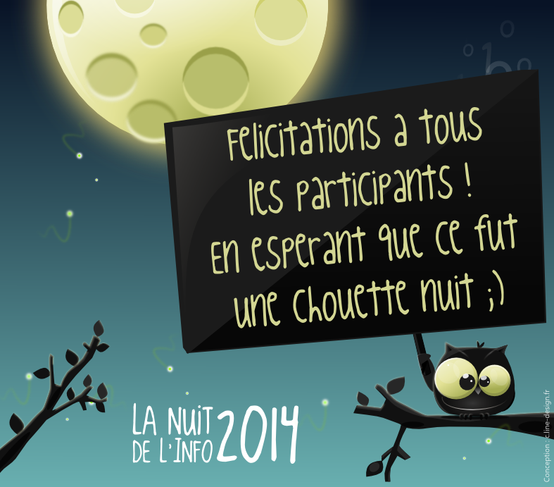 Ce1ine's tweet photo. #nuitinfo #nuitinfo2014 @nuitinfo http://t.co/fYfNTbayyK