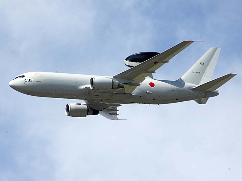 heikihenken's tweet photo. E-767　世界に4機しかいないレアキャラ。AWACSが必要だからと発注かけようとしたら生産ライン閉じてるから無理と言われたのでカネに物を言わせて新型機を作ってもらった。金の力ってすごい・・・普通でもこの手の機は高価だから多少はね？ https://t.co/cpZWQv4Nc2