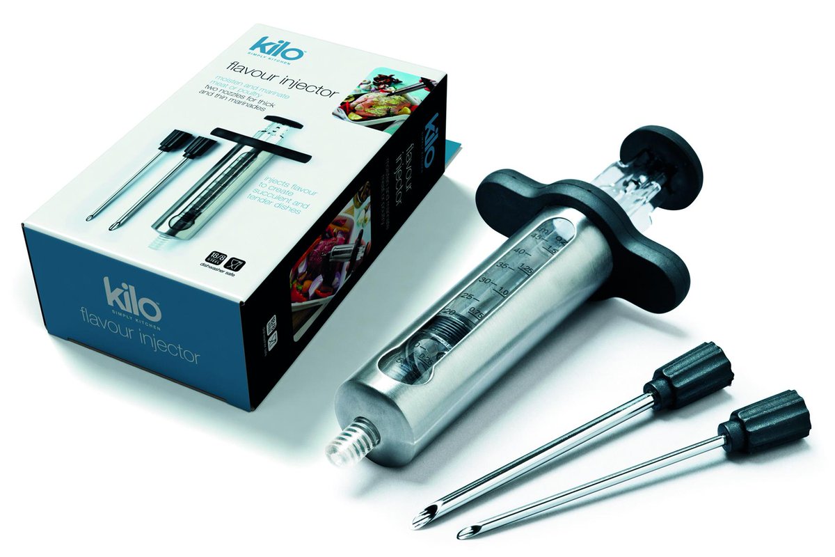 Very excited about the incoming stock of Flavor Injectors! A fantastic tool to create irresistible Christmas dinner.