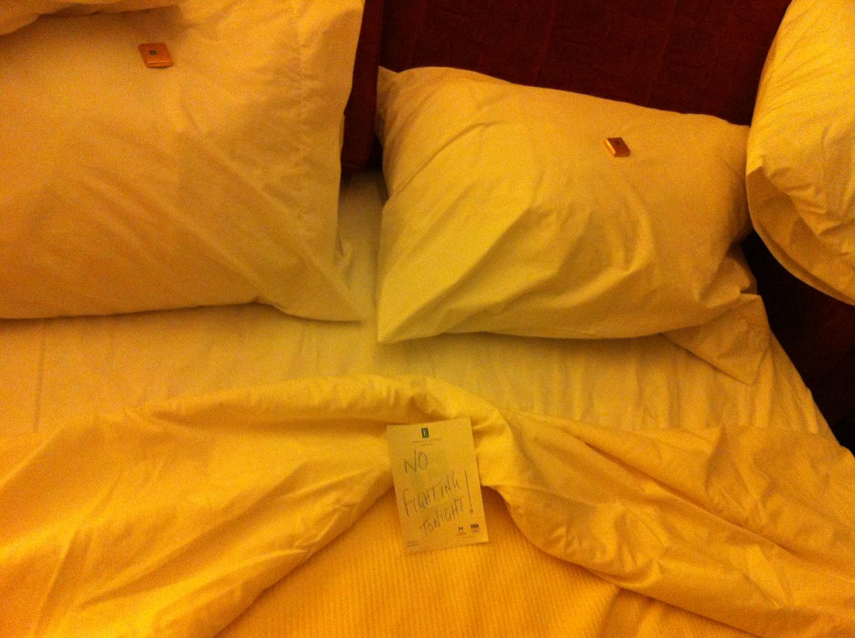 PuTTinOuT's tweet image. Take us back!!! We promise we won&apos;t fight over the chocolate on our pillows this time. #HPMKT2014 #please