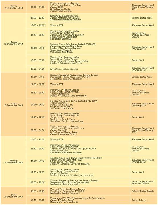 @Allansoebakir Hahaha, bukan! Kita tetep band-band-an kok pak. Hadirlah: