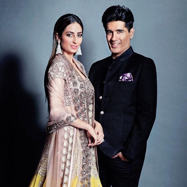 Happy birthday, Manish Malhotra! Keep those fine threads coming. (Photographed with Nadi...  