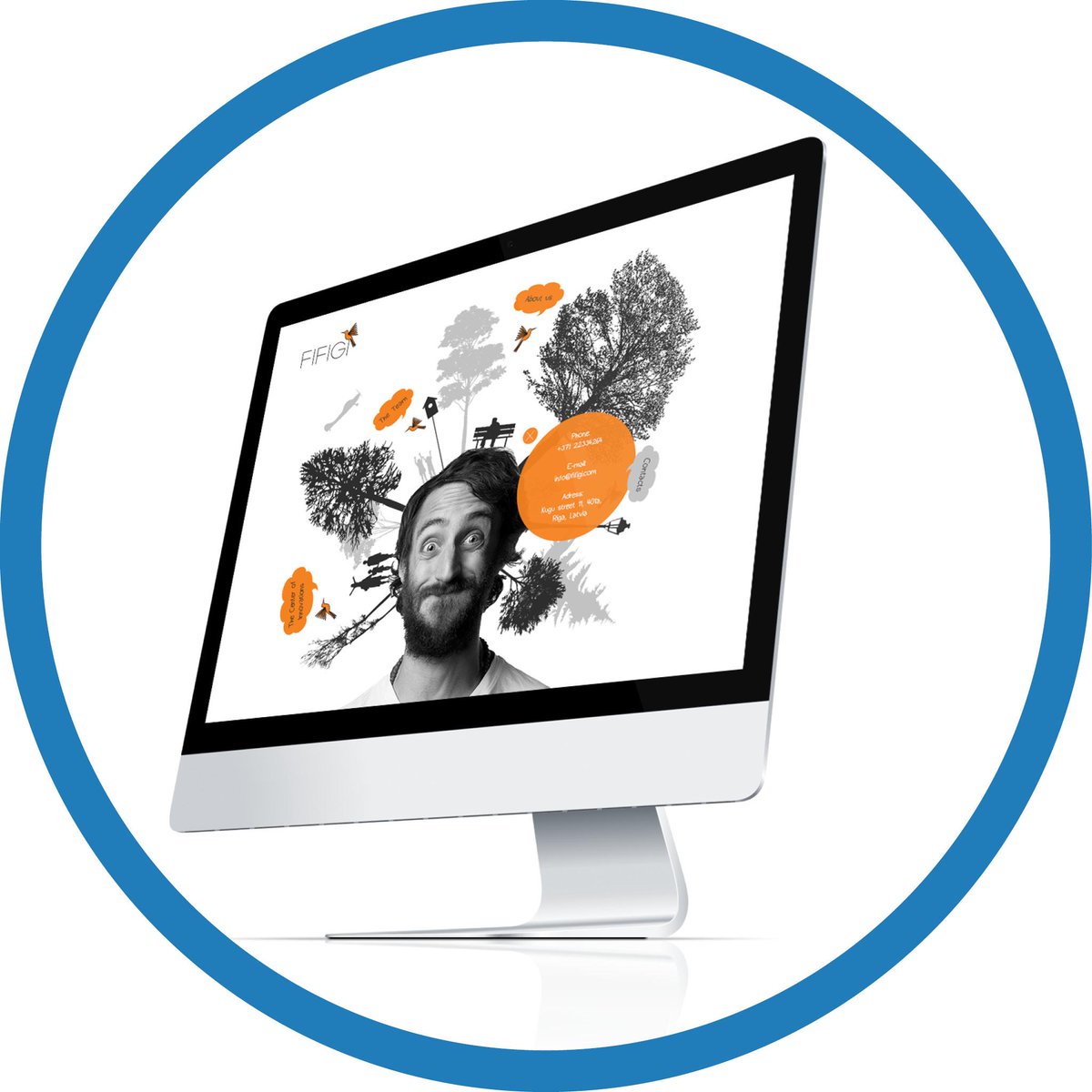 Airginity's tweet image. ‘’Airginity’’ developed website design for ‘’FIFIGI’’ company. #airginity # design #website