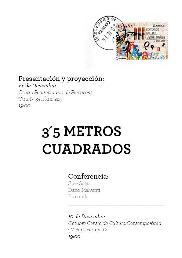 asocAMBIT's tweet photo. 3,5 metros cuadrados http://t.co/mwf4qnhSLV