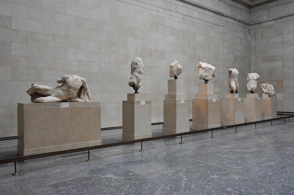 britishmuseum's tweet photo. This is the first time @britishmuseum has been asked to lend any of the #Parthenon sculptures http://t.co/i9X0F6kt1j http://t.co/KD1SpkPDCM