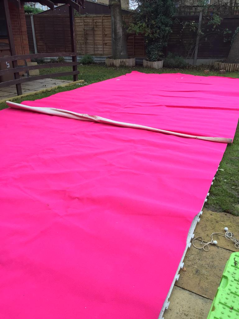 AbacusParty's tweet photo. Today is looking to be a very pink marquee! http://t.co/NDVxOTSGvO