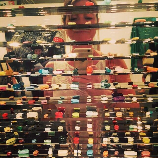 SophieMacLtd's tweet image. Pill popping @ArtBasel @hirst_official #highonart #loveremembered #ABMB14 #Miami @rosannacundall