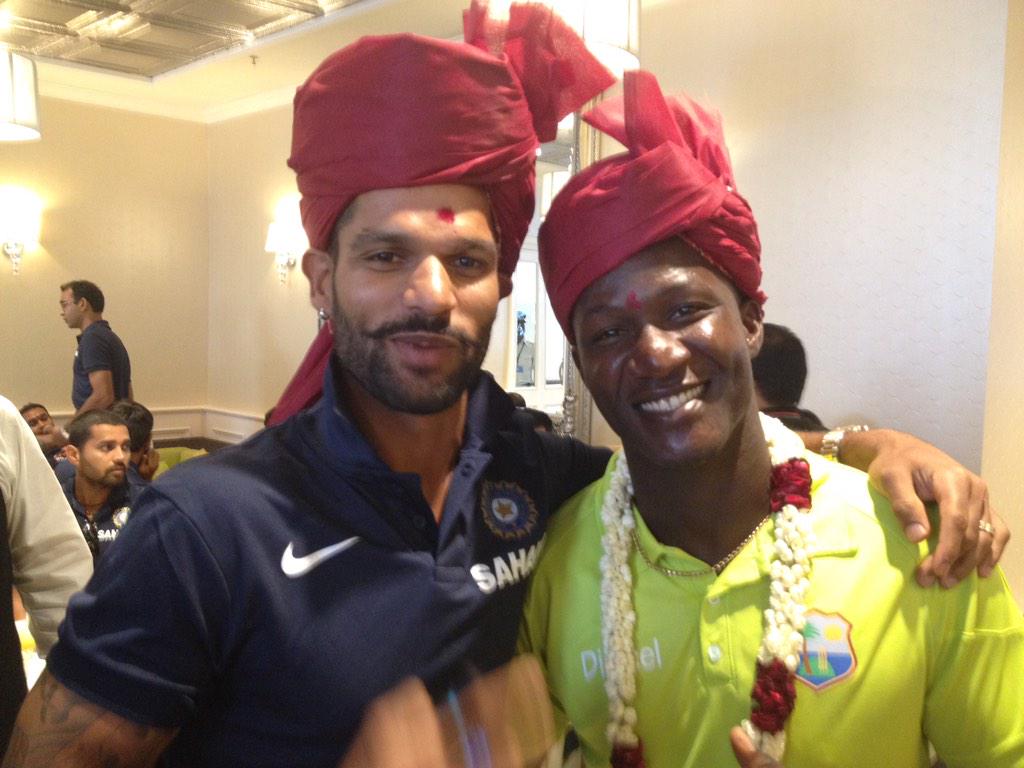 Happy birthday to my teammate Shikhar Dhawan 