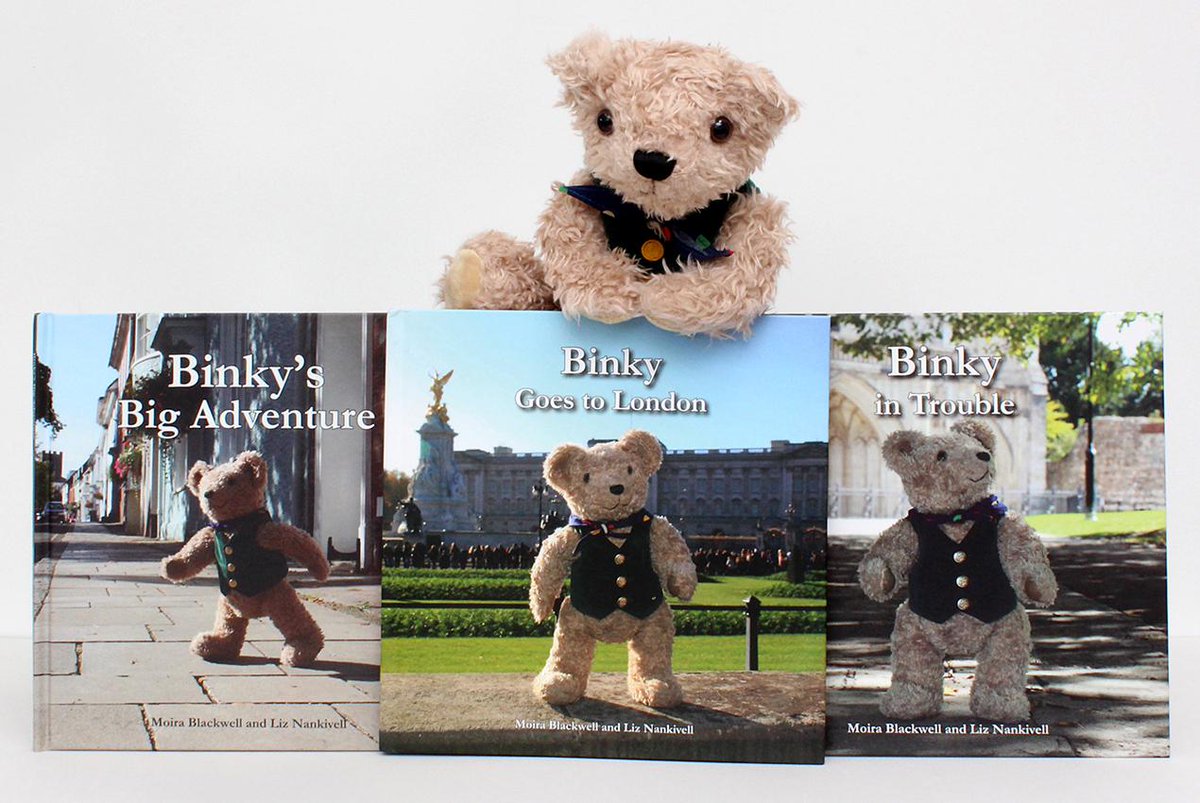 Good morning #Alton Grt news all #Binky books now @wateralton #loveWaterstones #mustread 4 tiny tots+young explorers