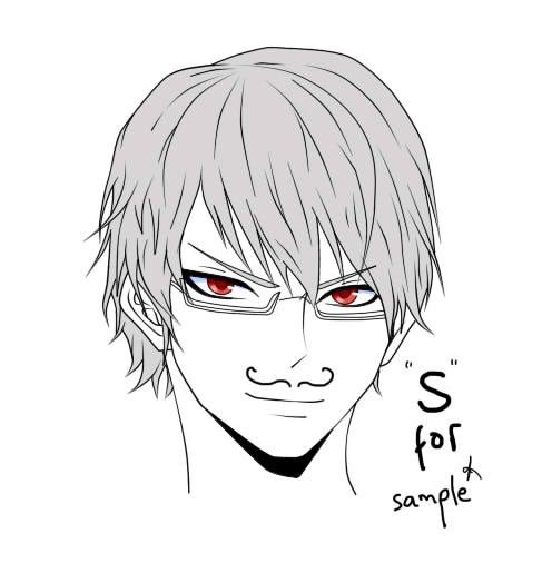 "S" for Sample. Project new pixiv's ava ! 