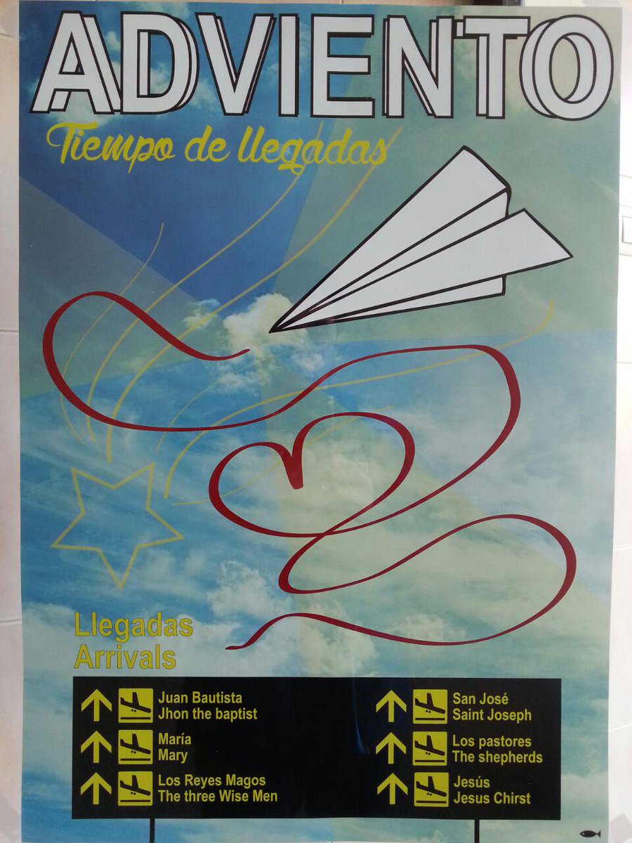 SalesianosBUR's tweet photo. Empieza el Adviento en nuestro colegio. #tiempodellegadas #esperaconesperanza http://t.co/92F0ULG6tZ