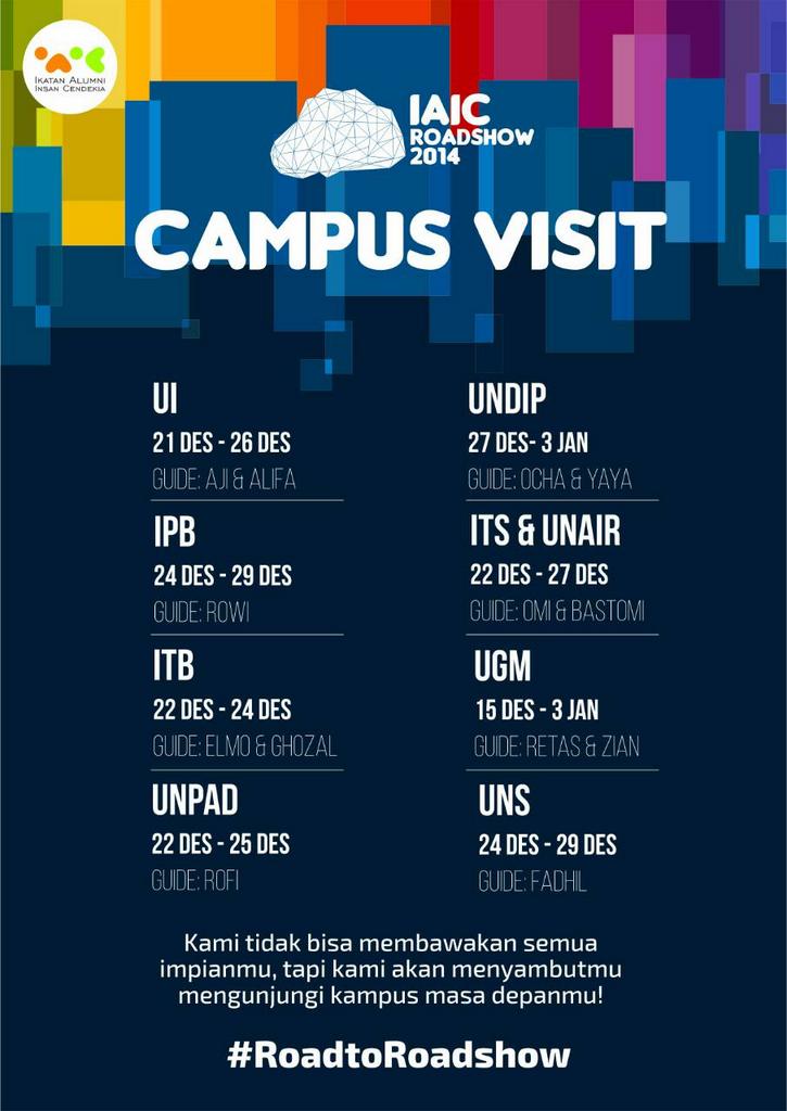 iaicjpn's tweet photo. Ayo ke jepang! =) "@RoadshowIAIC: #RoadToRoadshow @IAIC_Joglosemar @iaicjpn @iaicjpn @magnivica17 @ForanzaSillnova  http://t.co/XQM5lzERmz""