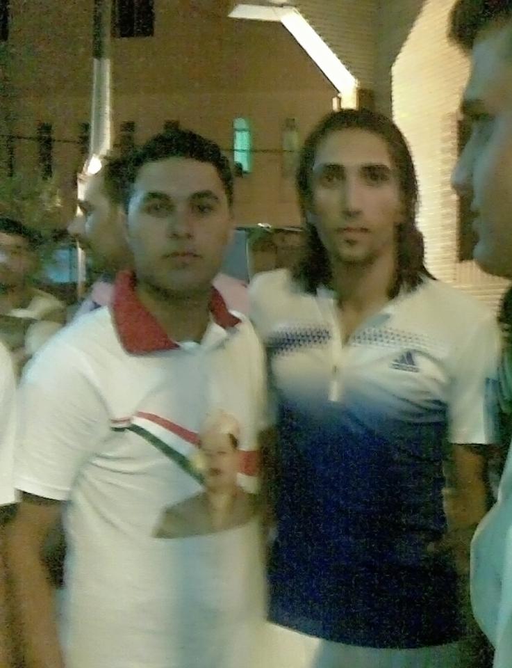 2008 مع الاعب كرار جاسم