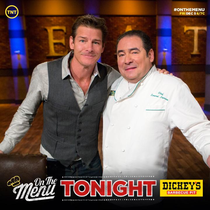OnTheMenuTNT's tweet photo. TONIGHT, 4 country cooks compete to get their item #OnTheMenu at @Dickeys. Watch the season finale at 8/7c on TNT! http://t.co/Ir8ujuTEZq