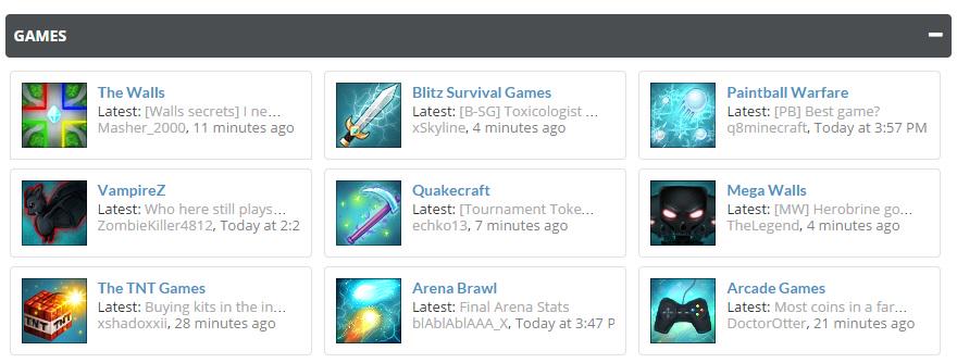 Let's all thank <a href="/ParagonKitty/">𝒦𝒾𝓉𝓉𝓎</a> for the amazing new icons on the <a href="/HypixelNetwork/">Hypixel Server</a> forums :D