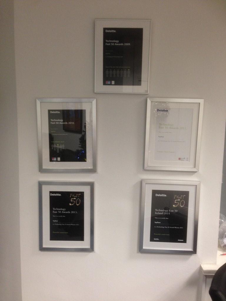 Our wall of Awards!