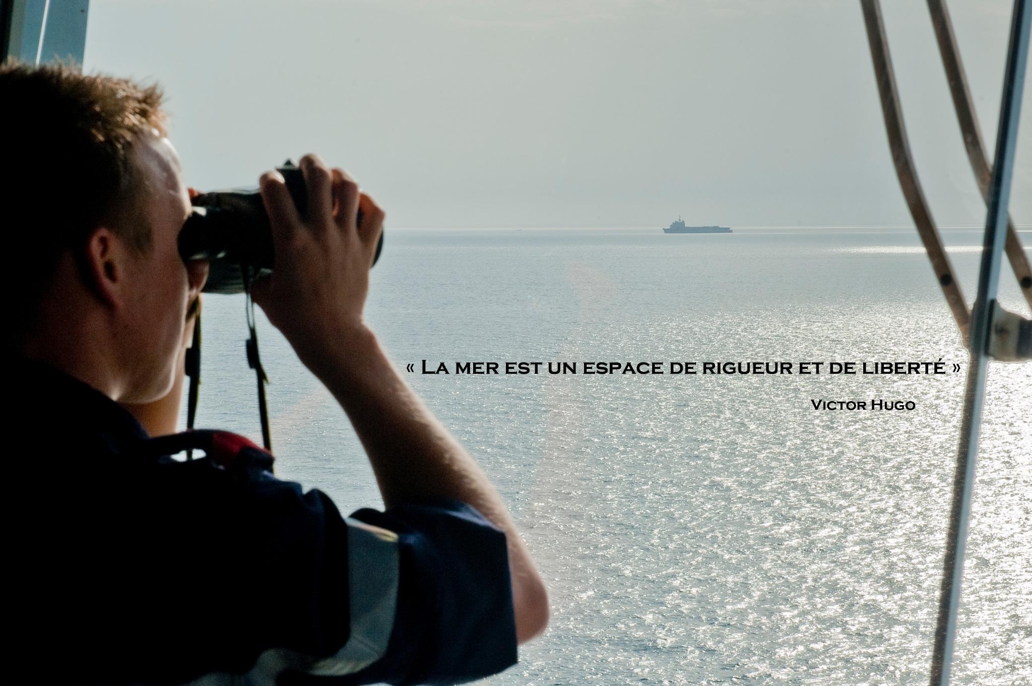 Marine Nationale Ar Twitter Citation De La Semaine La Mer Est Un Espace De Rigueur Et De Liberte Victor Hugo Http T Co Lsd2tu25h9 Twitter
