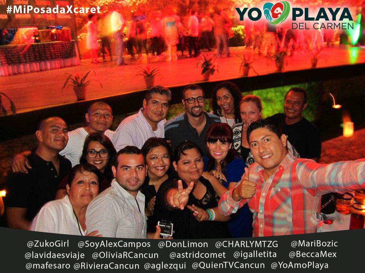 YoAmoPlaya's tweet photo. #YoAmoPlayaPor que disfrutamos aventuras con los amigos @XcaretPark @DonLimon @BeccaMex @SoyAlexCampos @lavidaesviaje http://t.co/KhD16Vhdf9