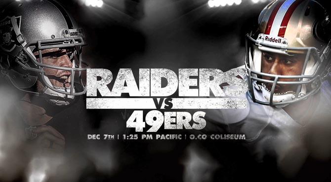 49ers vs las vegas raiders