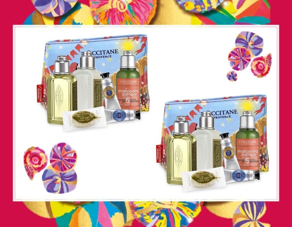LOccitane_FR's tweet photo. Pour l'achat d'une trousse, la 2ème à moitié prix avec le code DEPART ! http://t.co/USJ4CjC8pt #offreweekend #Noël http://t.co/p2ugeFXDZk