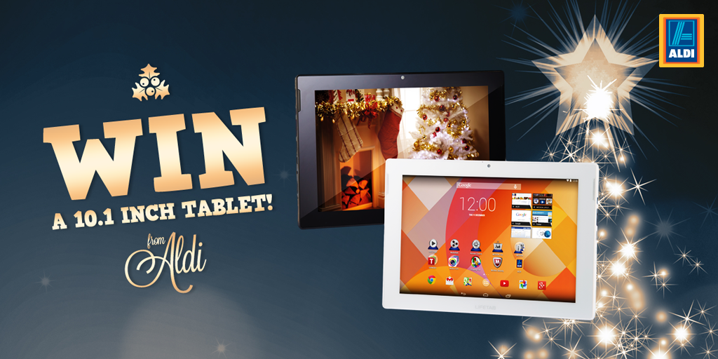 Aldi_Ireland's tweet image. Christmas has come early! Win a 10.1 inch tablet from Aldi, just Retweet to enter!
