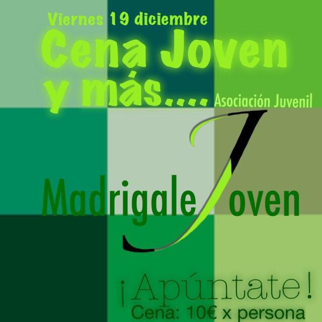 Madrigalejoven's tweet photo. Viernes 19 diciembre #CENAJOVEN y más.... #Madrigalejo Apúntate ya!!!! http://t.co/Se1pnTYH5i