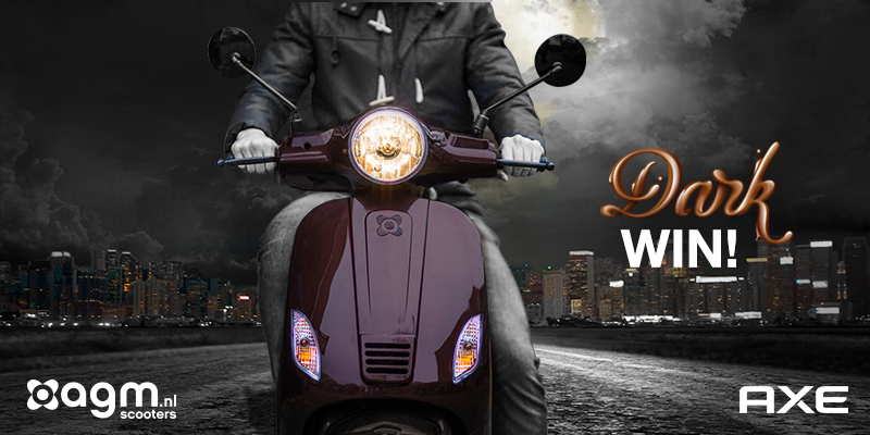 Klaar voor de derby van het Noorden? RT en bezoek voortaan de wedstrijden op deze #AXE Dark Temptation #AGM scooter!